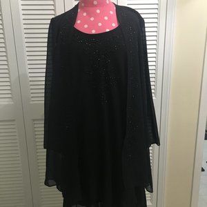 Coldwater Creek Black Tank Dress